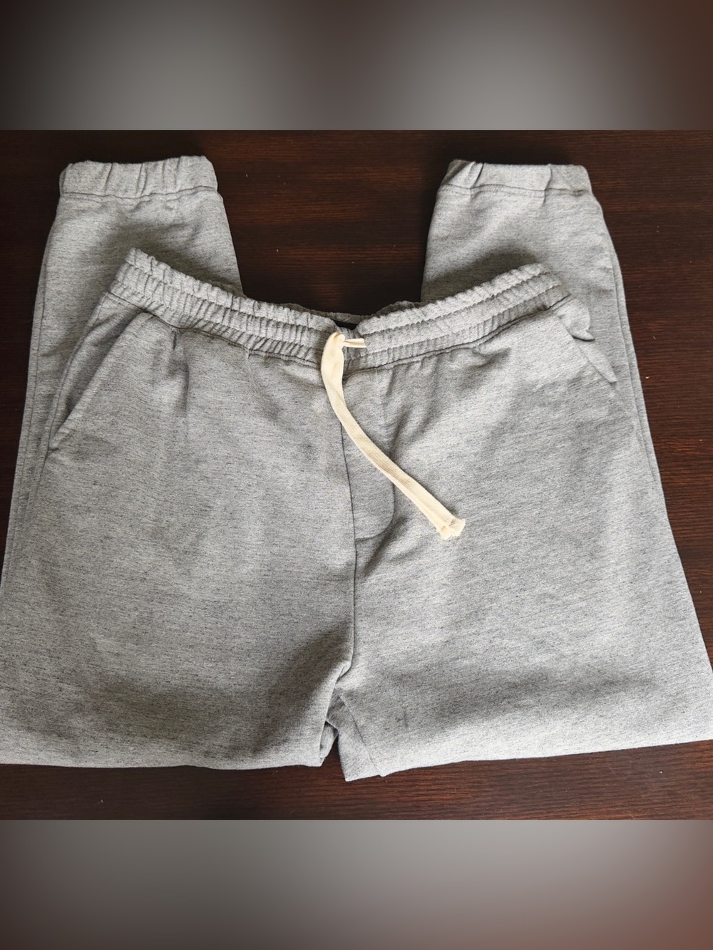 RSQ Gray Joggers Men XL Fleece Lined Sweatpants